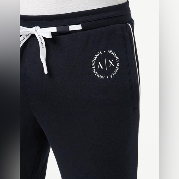 armani exchange navy Trouser sweatpants